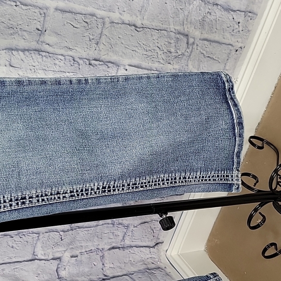 PLATINUM PLUSH MOM LA Gemstone Encrusted Jeans Size 5 - Picture 6 of 13